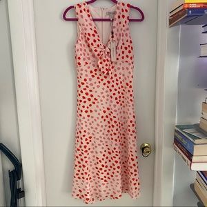 BCBG Adorable Pink Summer Dress Sz 8 BNWT